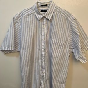 Calvin Klein Sport Short Sleeved Dress Shirt
